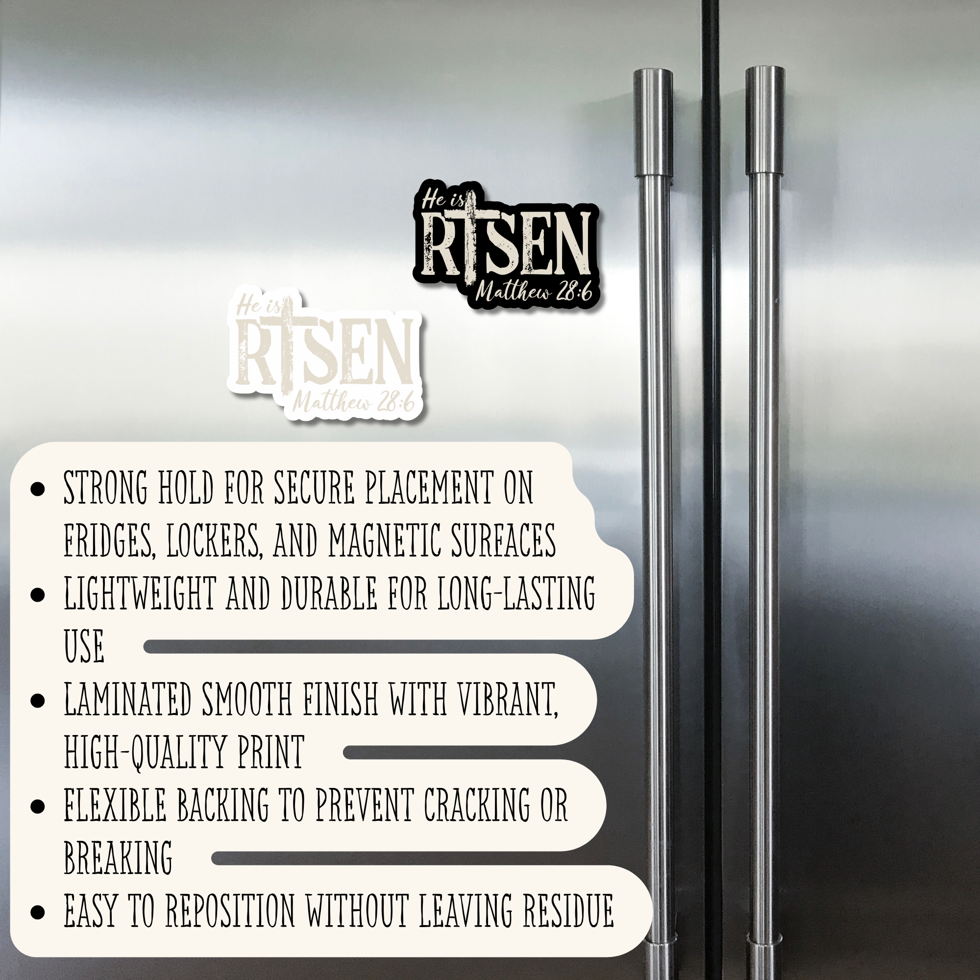 He Is Risen - Magnet