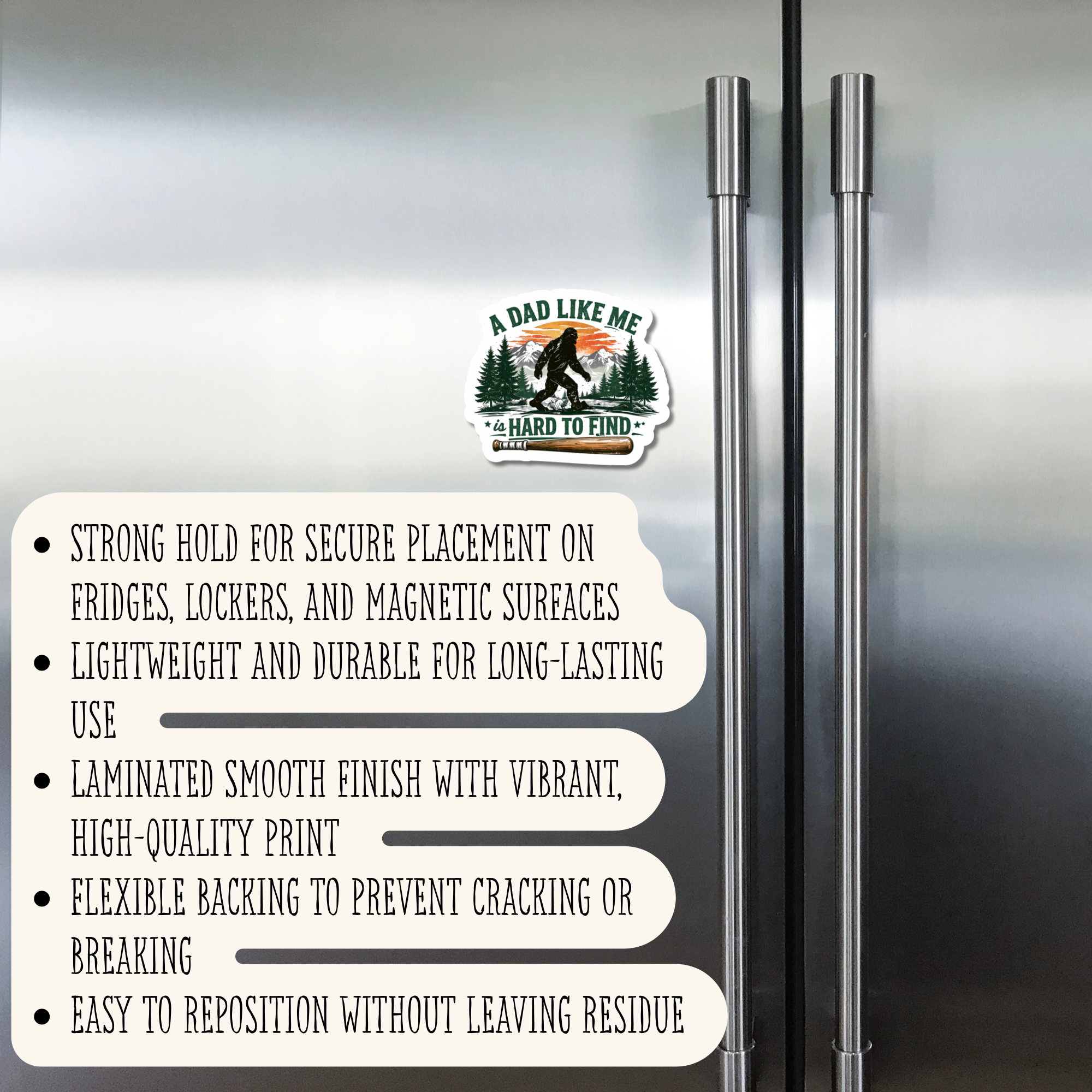 Bigfoot Dad - Magnet