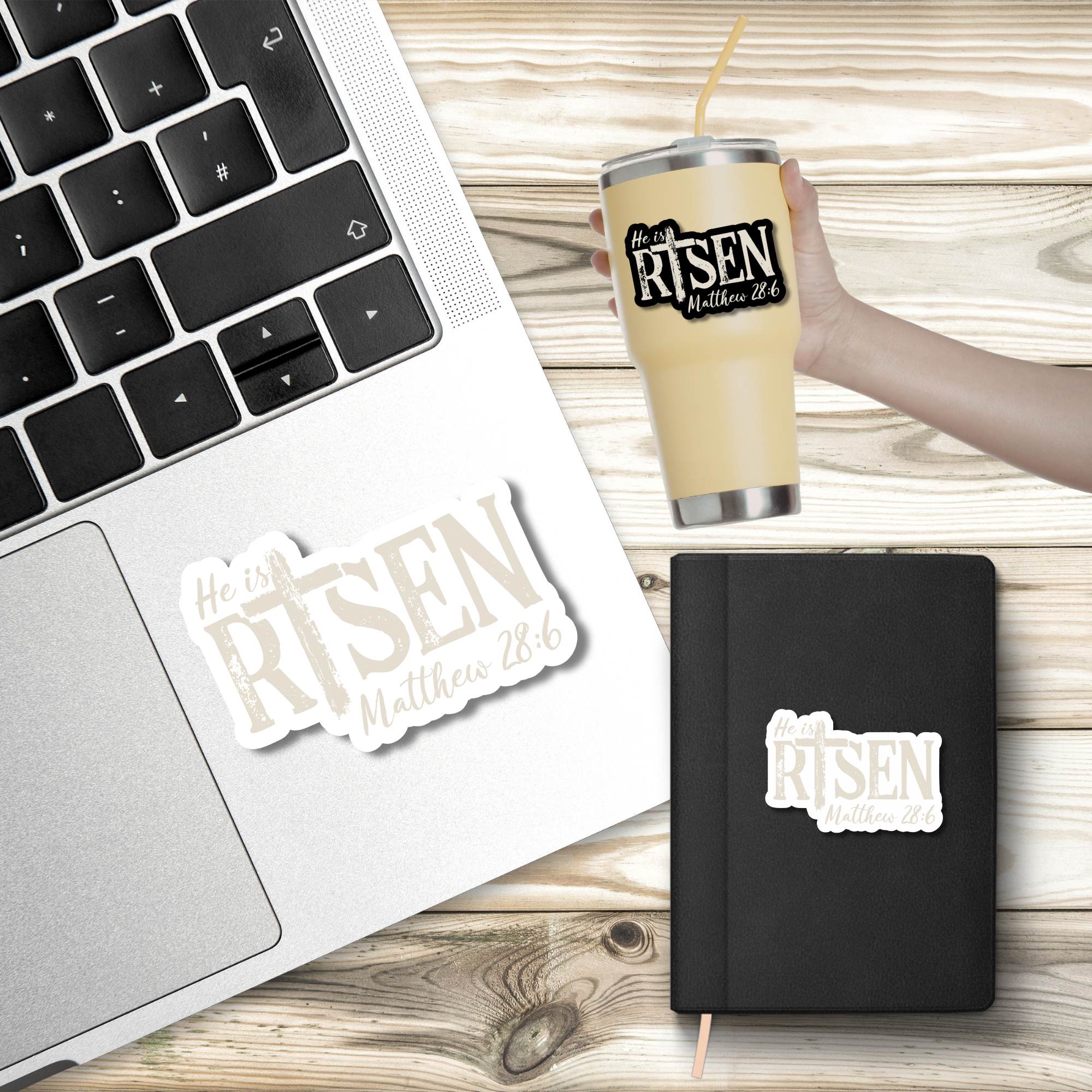 He Is Risen - Sticker