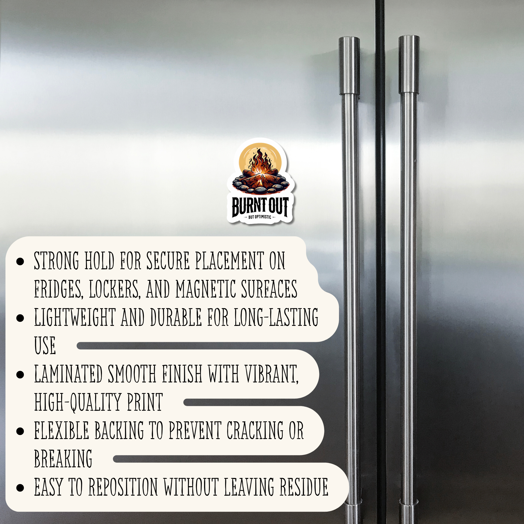 Burnt Out But Optimistic - Magnet