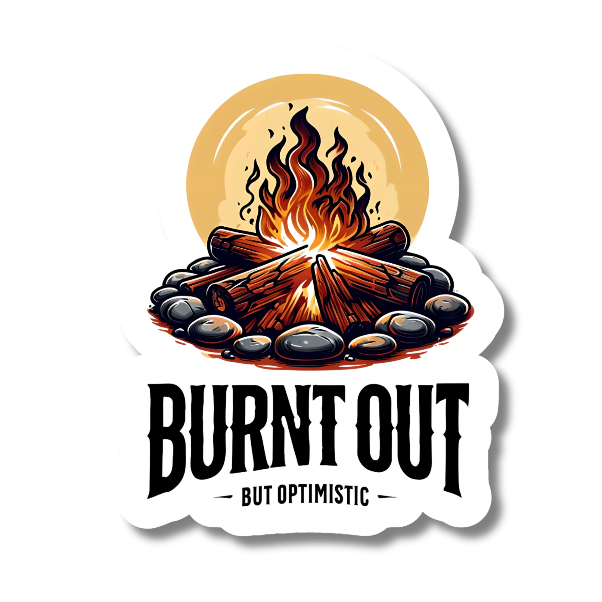 Burnt Out But Optimistic - Magnet