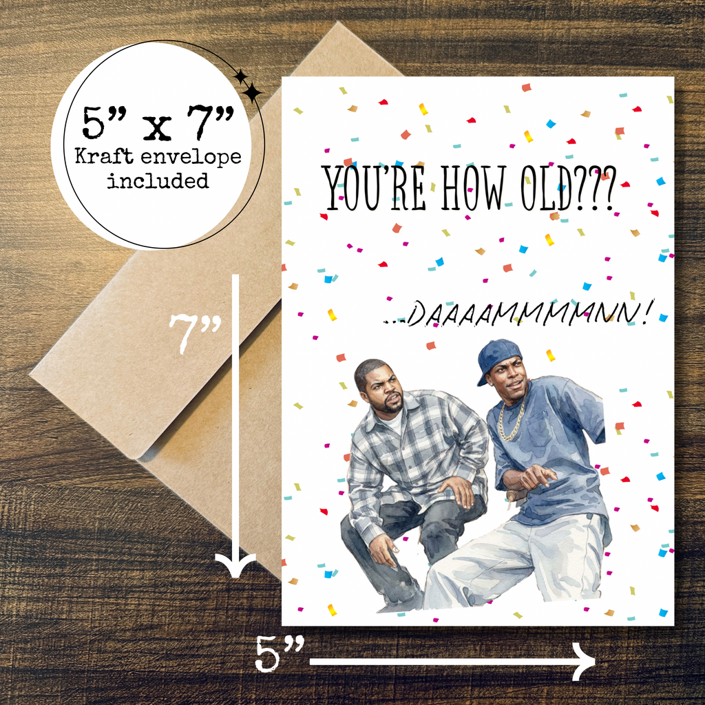 Friday Birthday Card